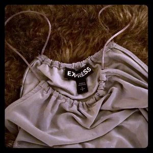 Gray Express Top (size small)